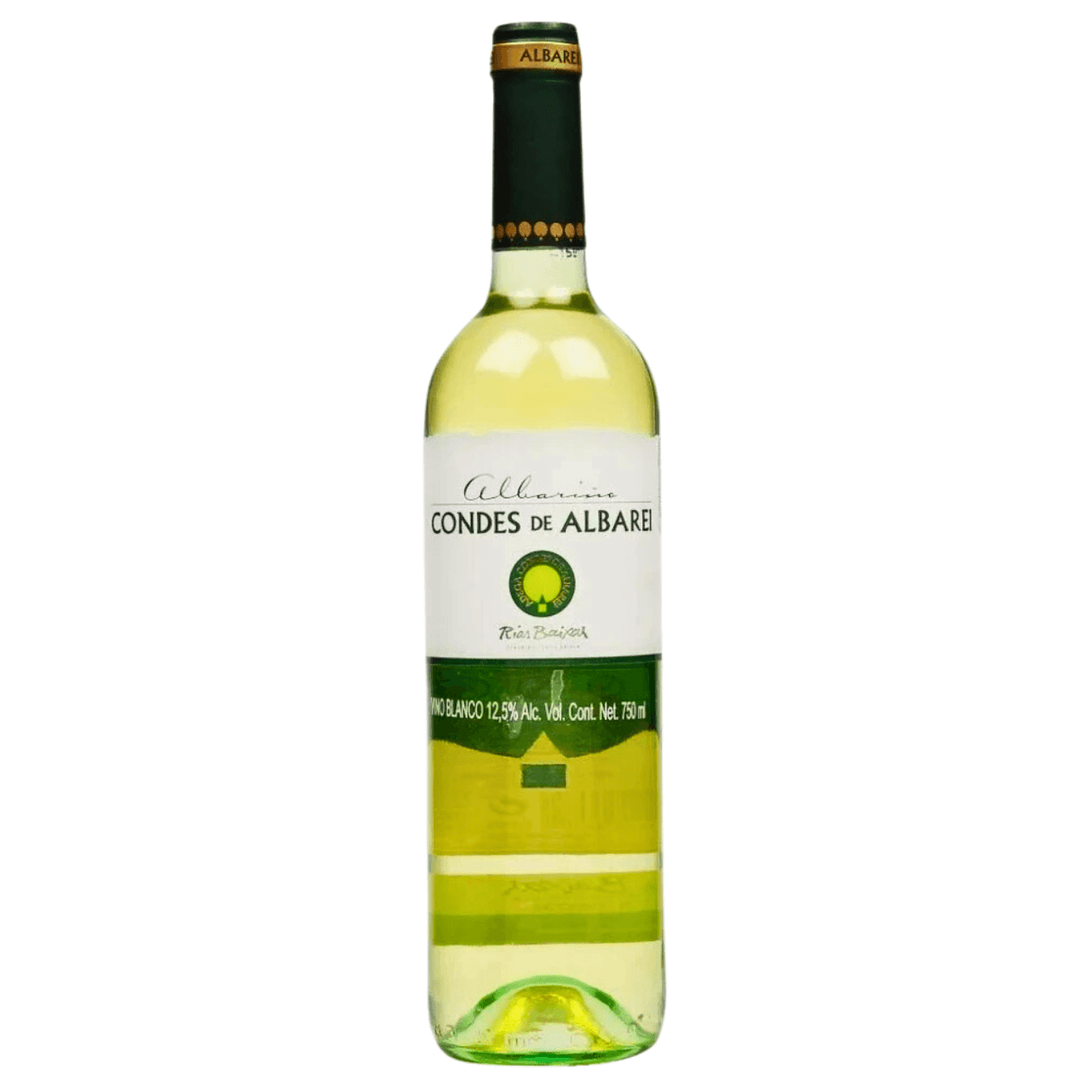 VINO BLANCO ALBARIÃ‘O ALBAREI 750 ML - Vinosylicores.com