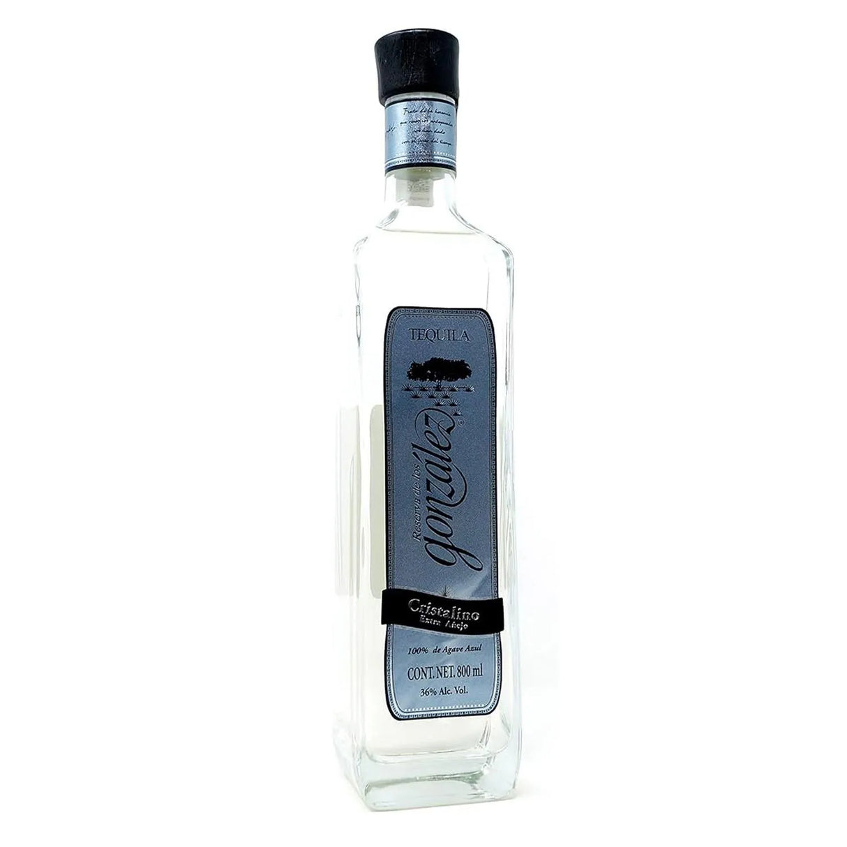 Tequila Reserva De Los González Cristalino 700ml