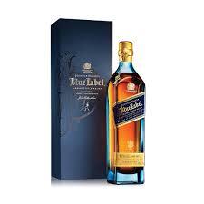 WHISKY JOHNNIE WALKER ETIQUETA AZUL 750 ML - Vinosylicores.com