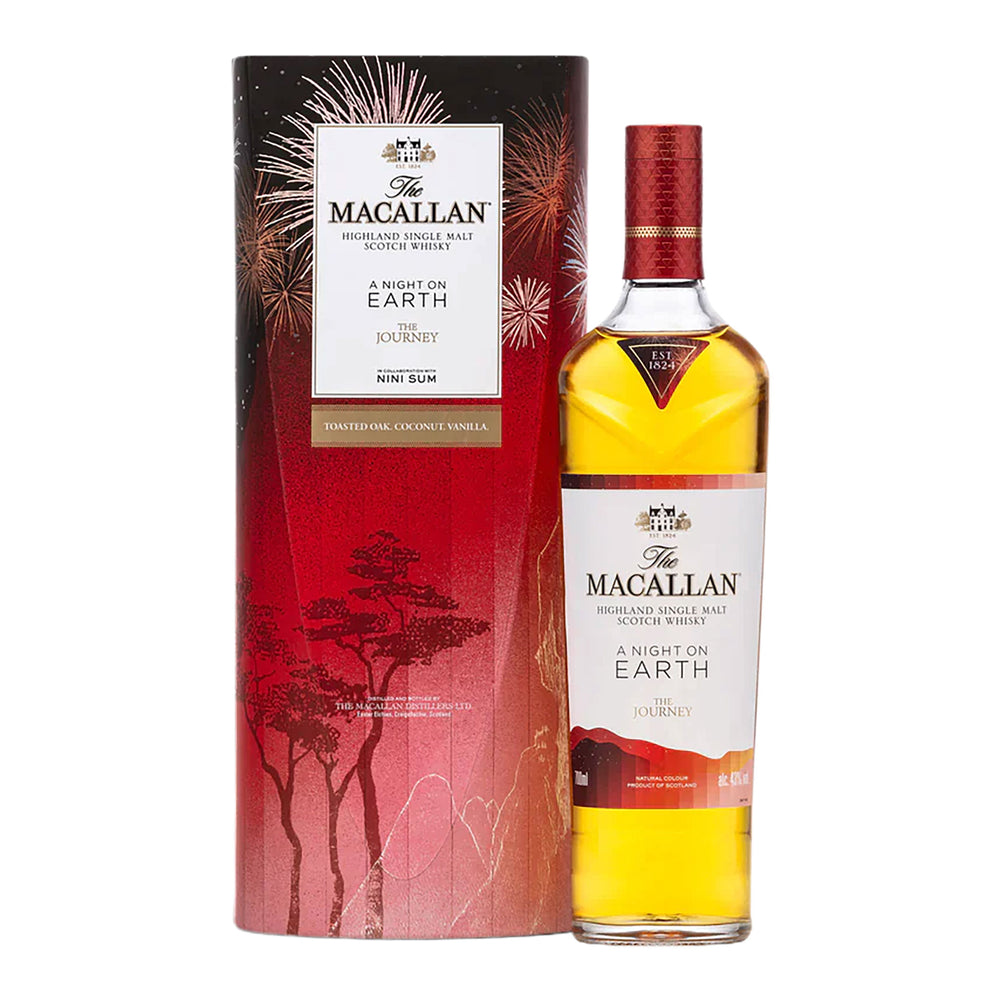 WHISKY THE MACALLAN A NIGHT ON EARTH 43G 700ML