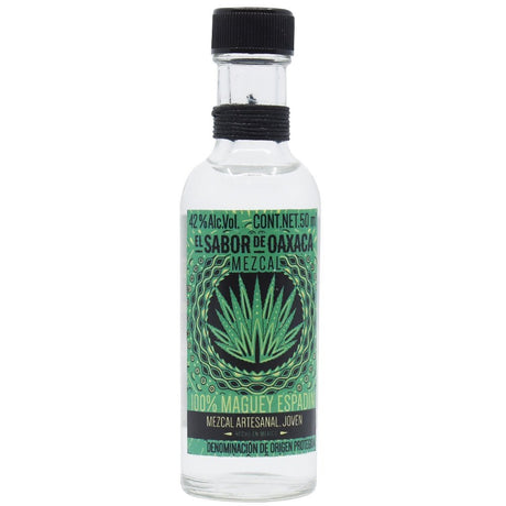 Mezcal Origen Artesanal EspadÃ­n 50 ml - Vinosylicores.com