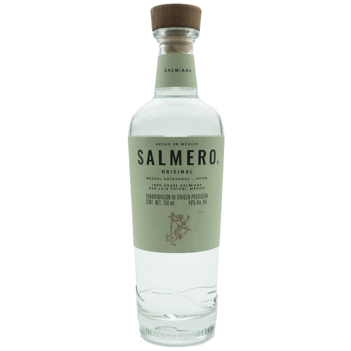 MEZCAL SALMERO ORIGINAL 750 ml - Vinosylicores.com