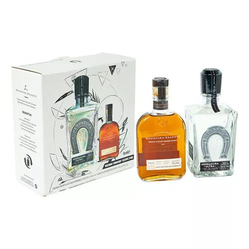 Pack Tequila Herradura Ultra 700 ml + Whisky Woodford Reserve 375 ml - Vinosylicores.com