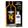 Pack Vodka Absolut Smoky PiÃ±a 700 ml + Absolut Original 200 ml - Vinosylicores.com