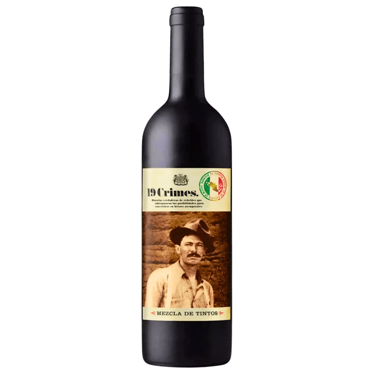 VINO TINTO 19 CRIMES MEZCLA DE TINTOS 750 ML - Vinosylicores.com