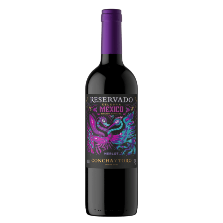 VINO TINTO RESERVADO CONCHA Y TORO CELEBRA MEXICO CABERNET S. 750ML - Vinosylicores.com