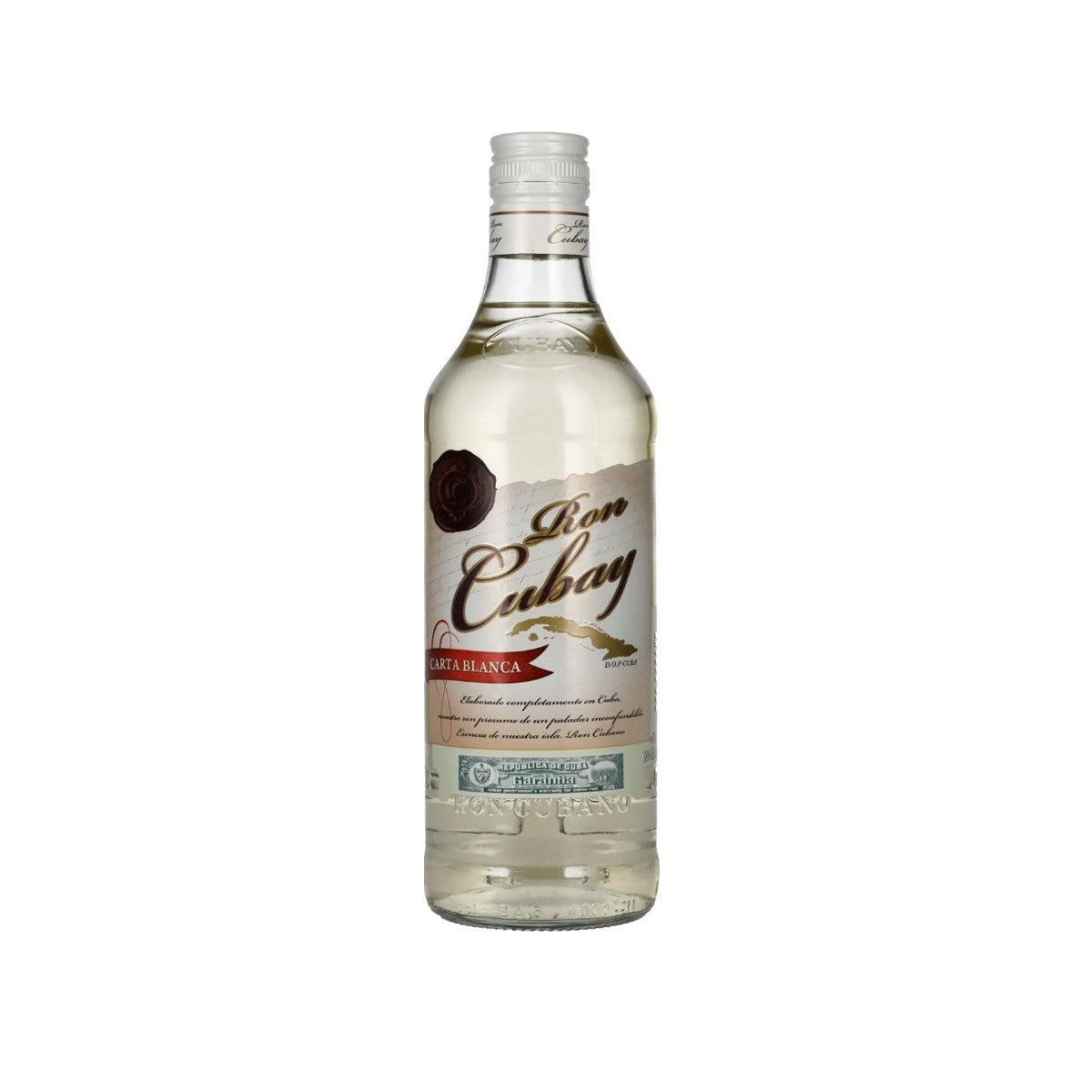 RON CUBAY CARTA BLANCA 3 AÑOS 700ML