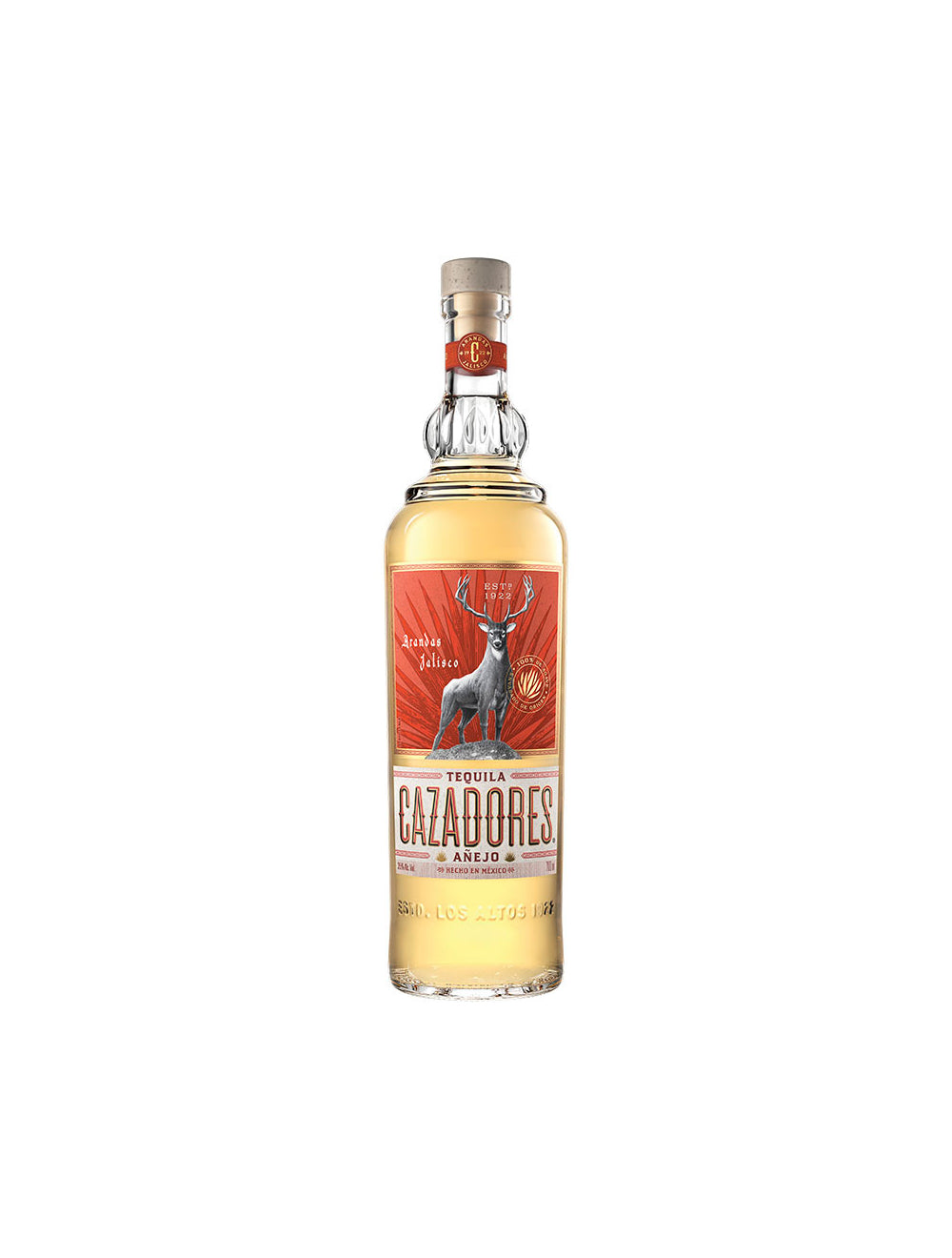 TEQUILA AÑEJO 100% CAZADORES 700ML