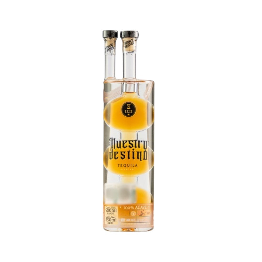 Tequila Nuestro Destino Blanco + Añejo 750ml