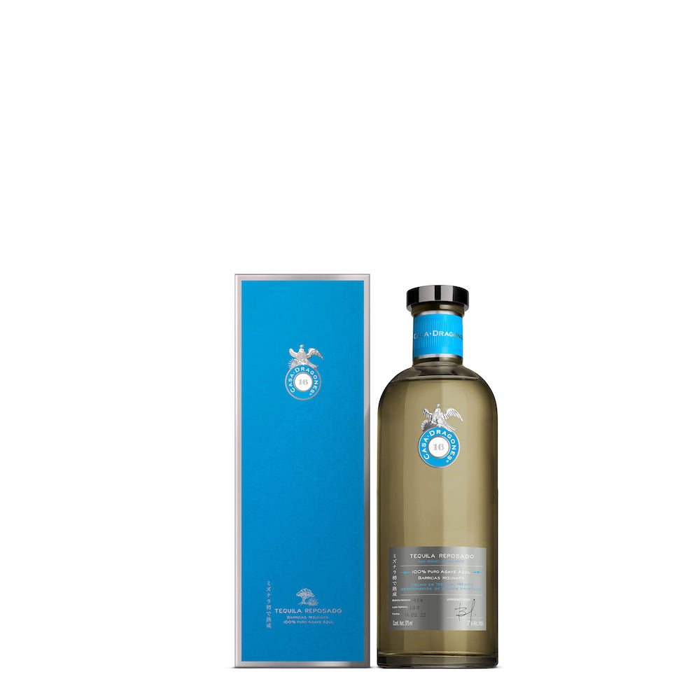 TEQUILA CASA DRAGONES MIZUNARA REPOSADO 375ML