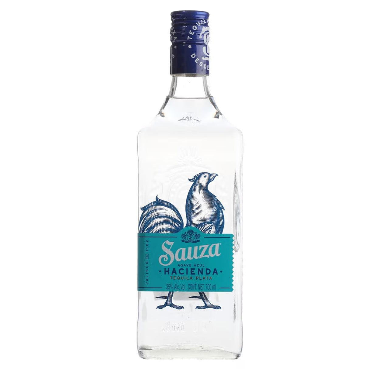 TEQUILA SAUZA HACIENDA PLATA 700 ML - Vinosylicores.com