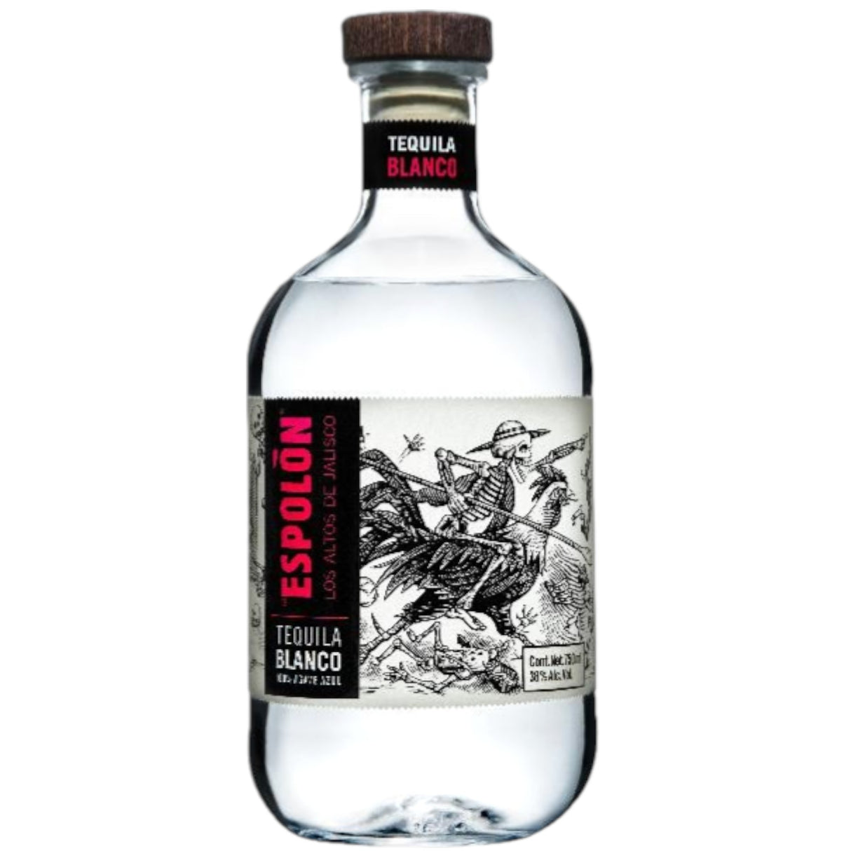 100% ESPOLON WHITE TEQUILA 1L