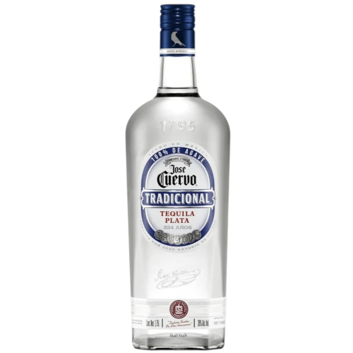 100% CUERVO TRADITIONAL WHITE TEQUILA 1.75L