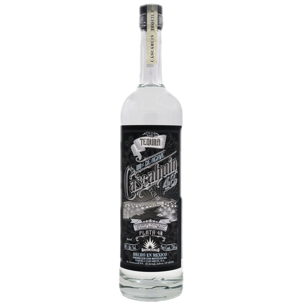Cascahuin Silver Tequila 750ml