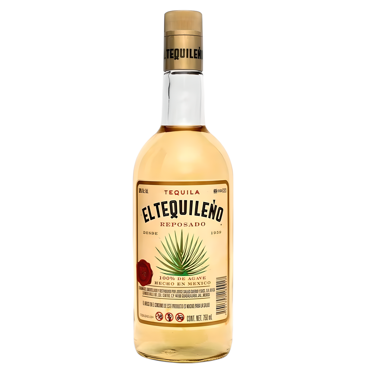 100% Tequila Reposado 750ml