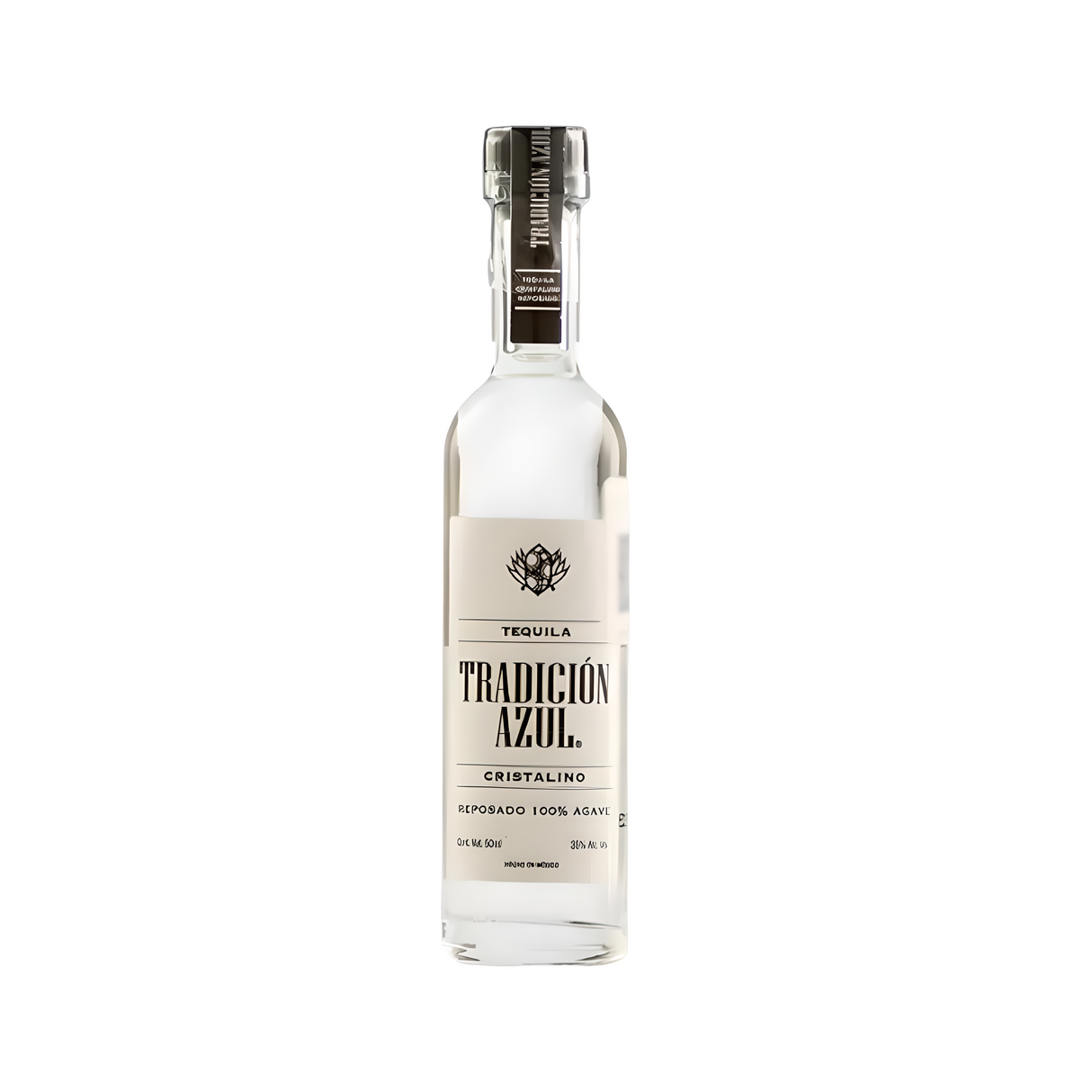Mini Tequila Tradición Azul Cristalino  50 ml
