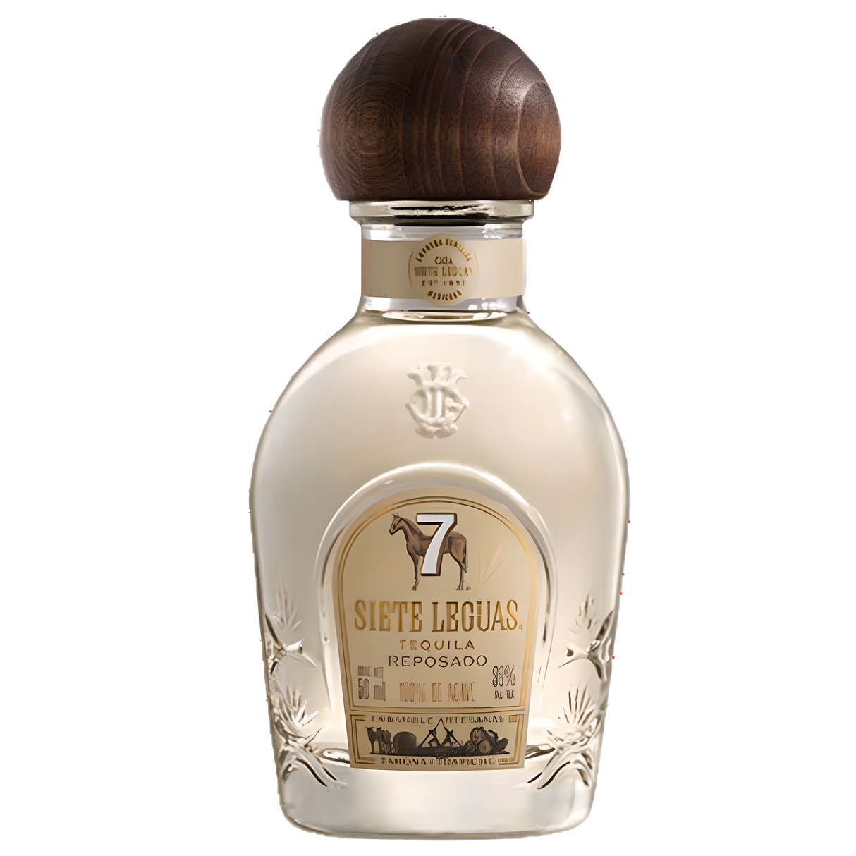 Mini Tequila 7 Leguas Reposado 50ml