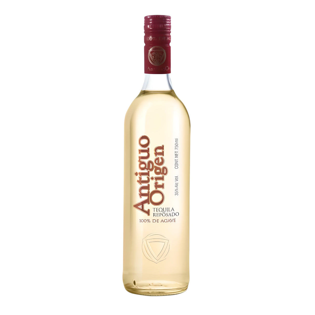 100% REPOSADO TEQUILA ANTIGUO ORIGIN 750ML
