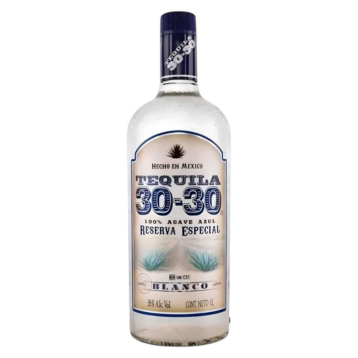 100% WHITE TEQUILA 30-30 1L
