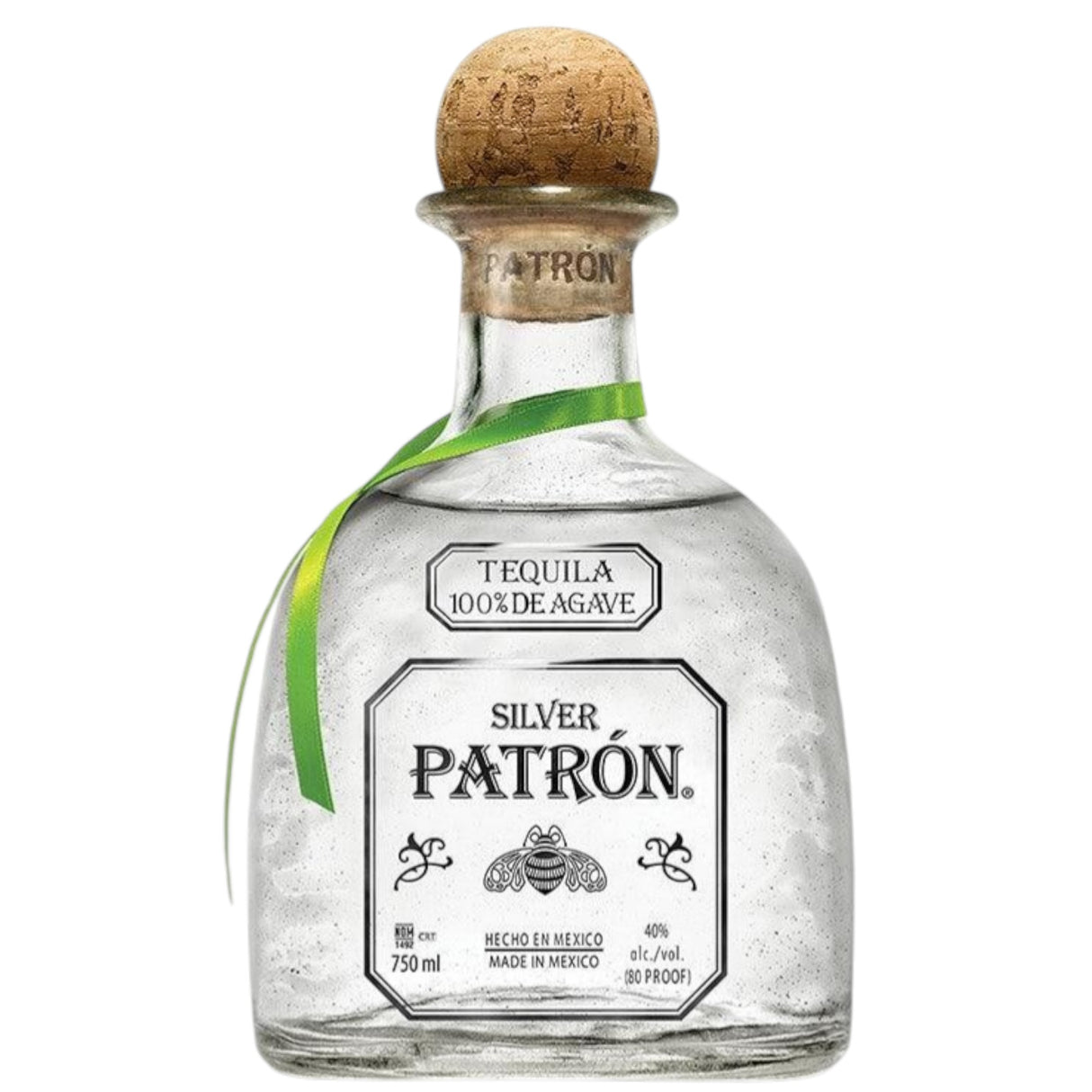 100% Patron White Tequila 35° 750ml