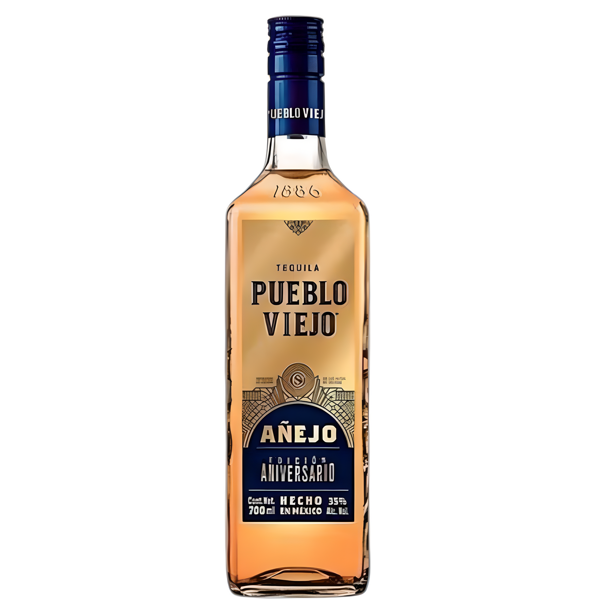 Tequila Añejo Pueblo Viejo 700ml