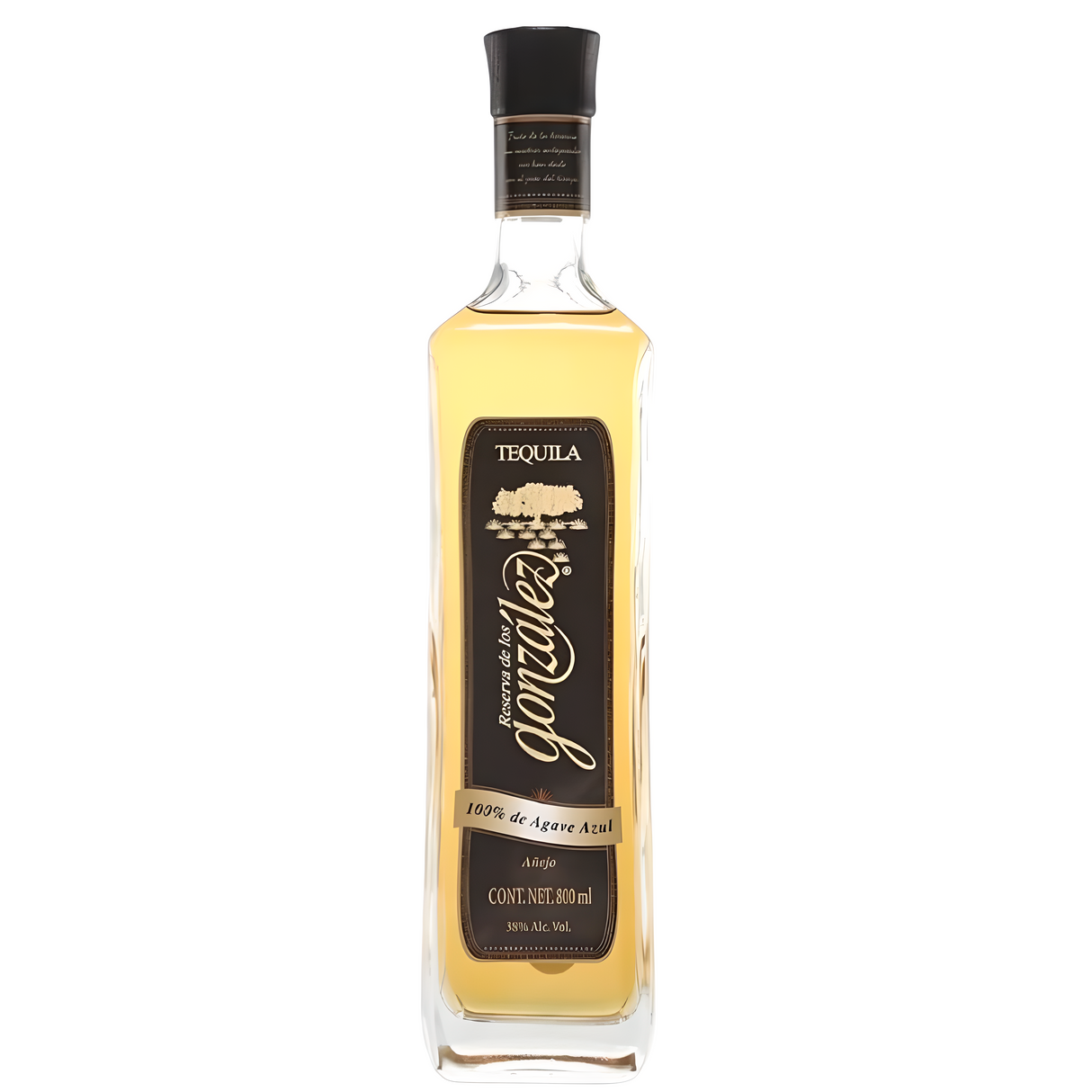 100% Aged Reserve Tequila from the Gonzalez 800ml
