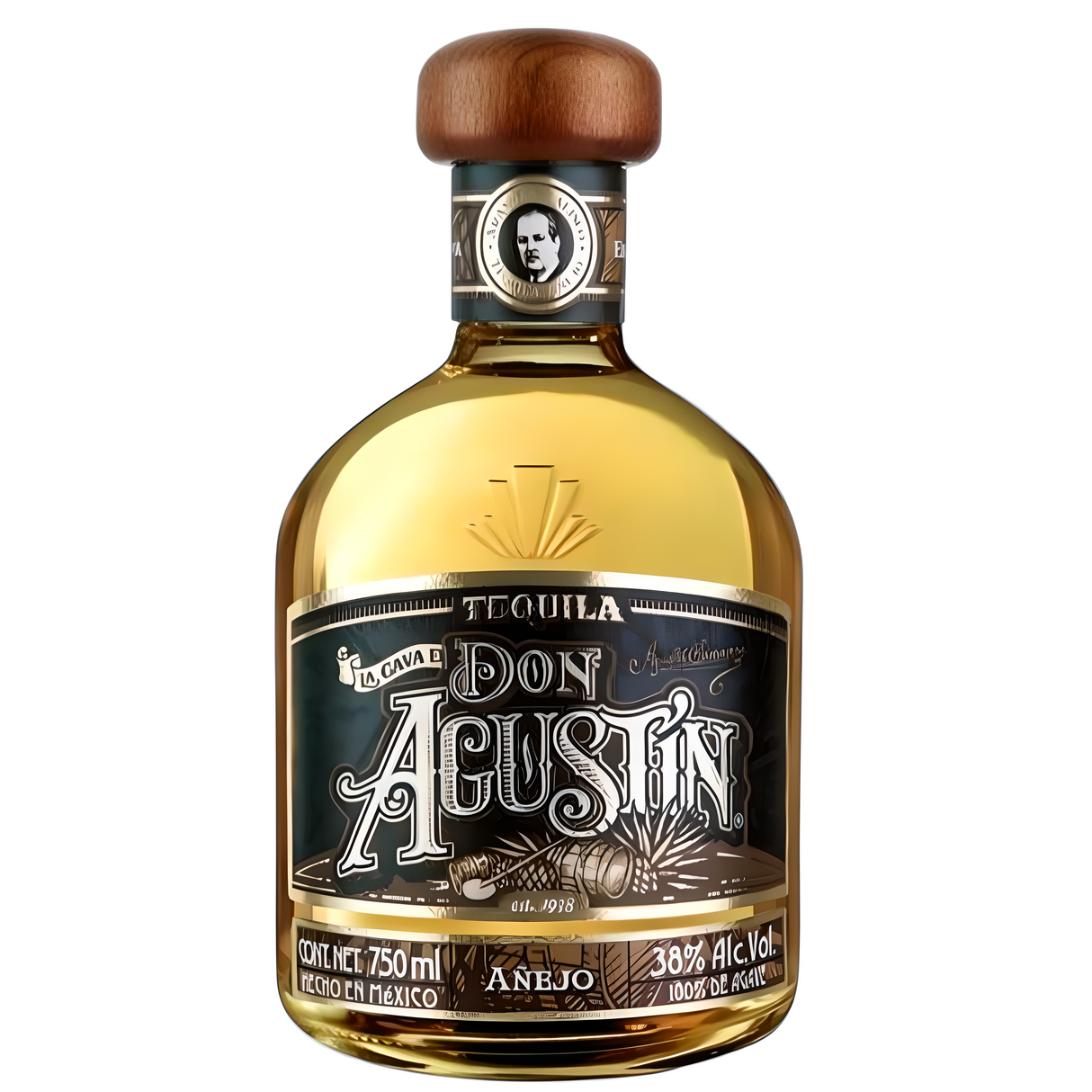 Tequila La Cava De Don Agustin Añejo 750ml