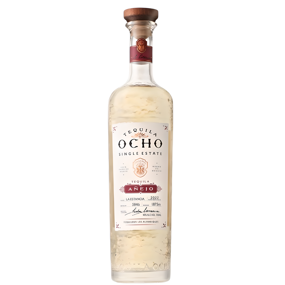 Tequila Muestra No Ocho Añejo 750ml C/P
