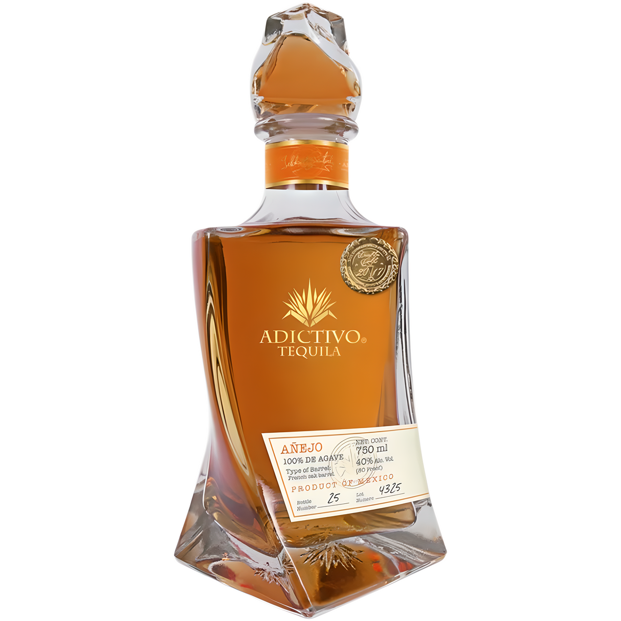 Tequila Añejo Adictivo 750ml