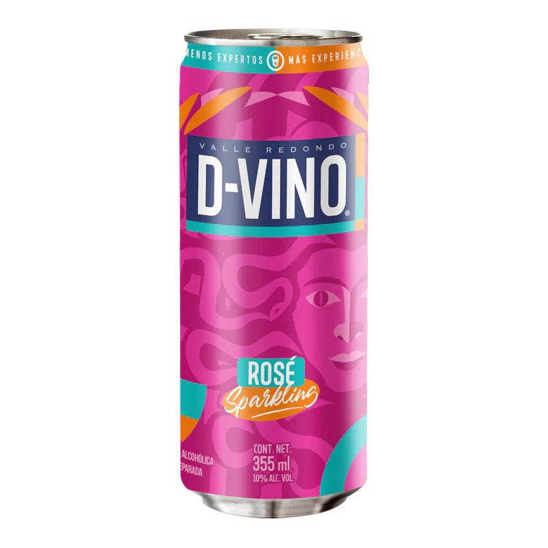 VINO ROSADO D - VINO ROSE LATA 355 ML - Vinosylicores.com