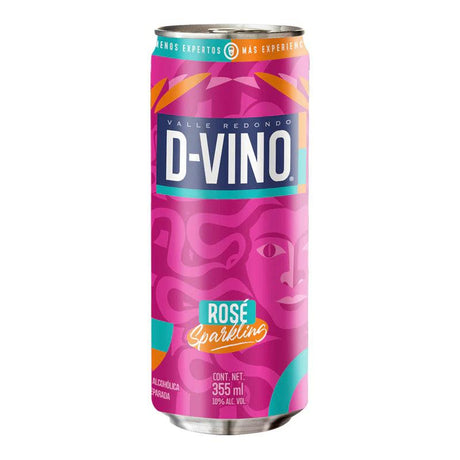 VINO ROSADO D - VINO ROSE LATA 355 ML - Vinosylicores.com