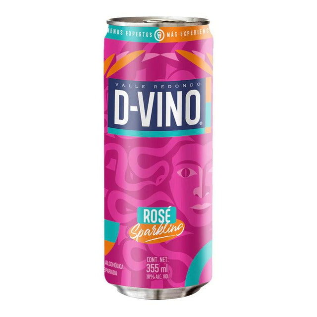 VINO ROSADO D - VINO ROSE LATA 355 ML - Vinosylicores.com