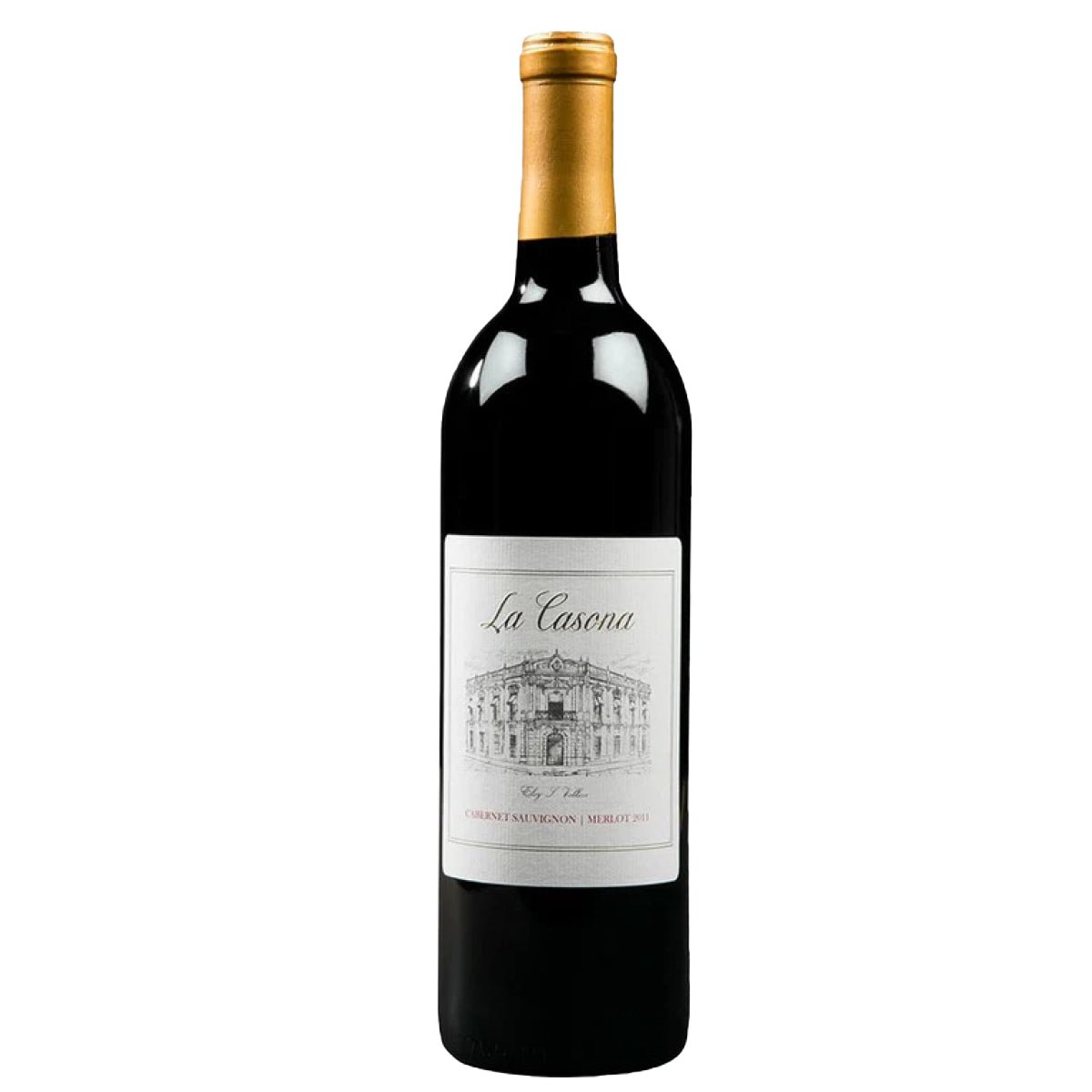 Vino Tinto La Casona Cabernet Sauvignon - Merlot 750 ml - Vinosylicores.com