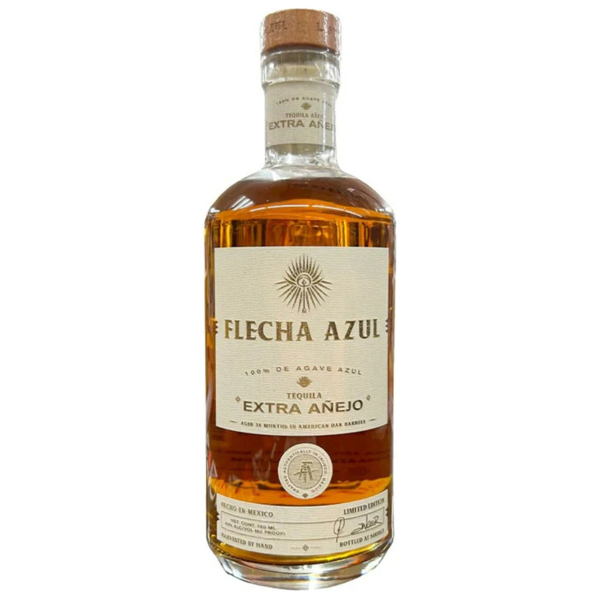 TEQUILA FLECHA AZUL EXTRA AÑEJO 750 ML