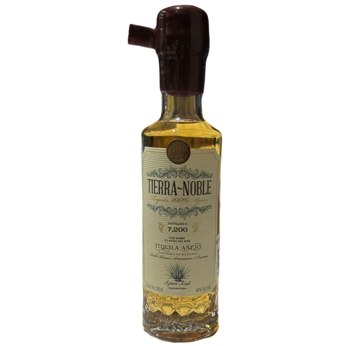 TEQUILA TIERRA NOBLE AÑEJO 200 ML