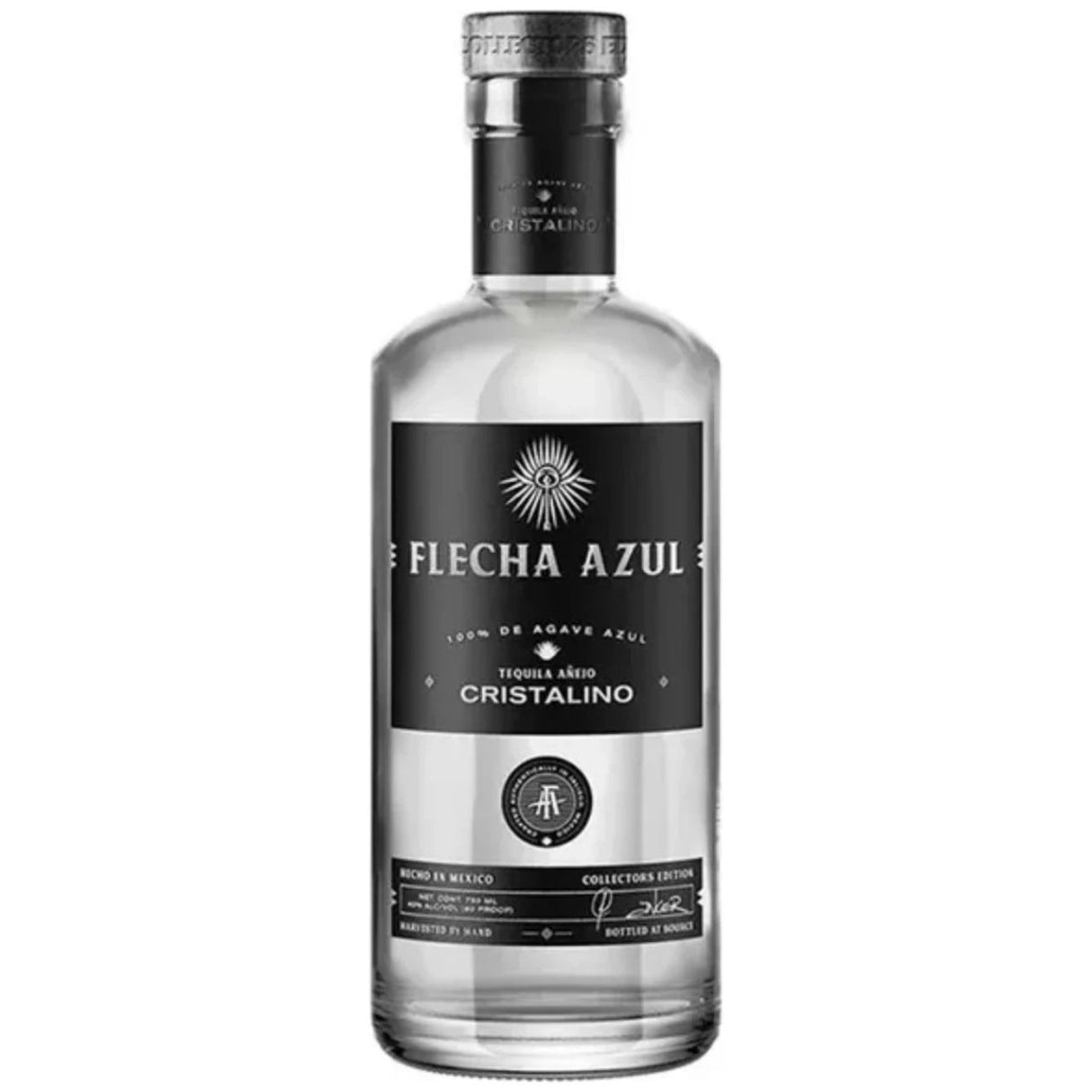 TEQUILA FLECHA AZUL AÑEJO CRISTALINO 750 ML