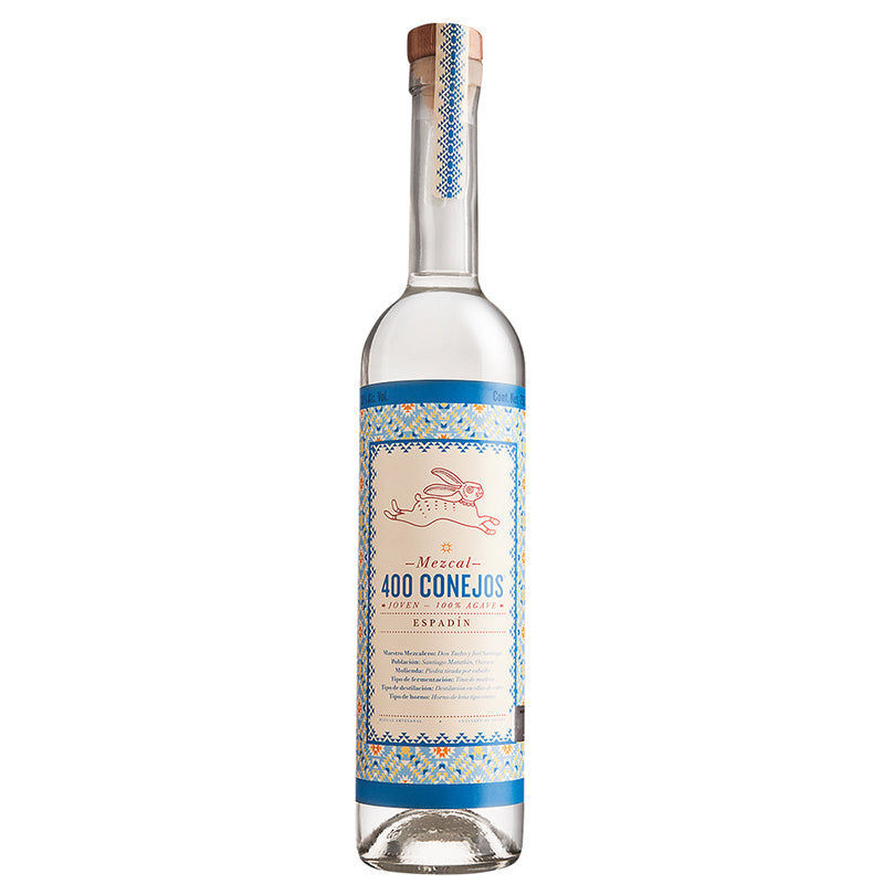 MEZCAL JOVEN 100% 400 CONEJOS 750ML