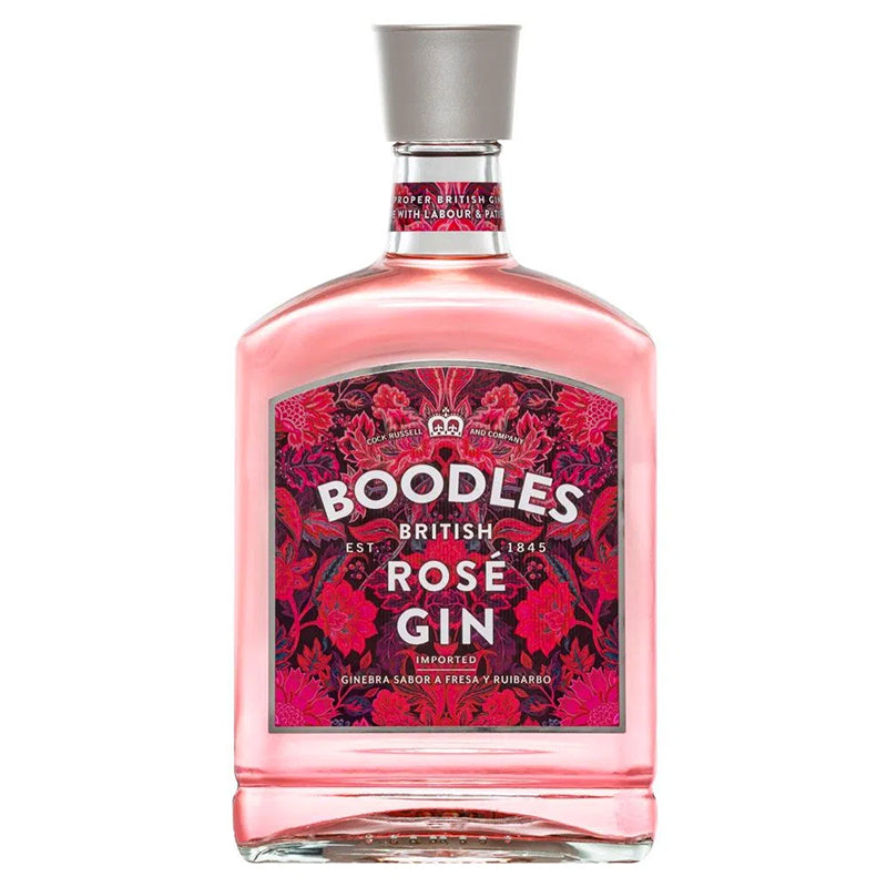 GINEBRA LONDON BOODLES ROSE 750ML