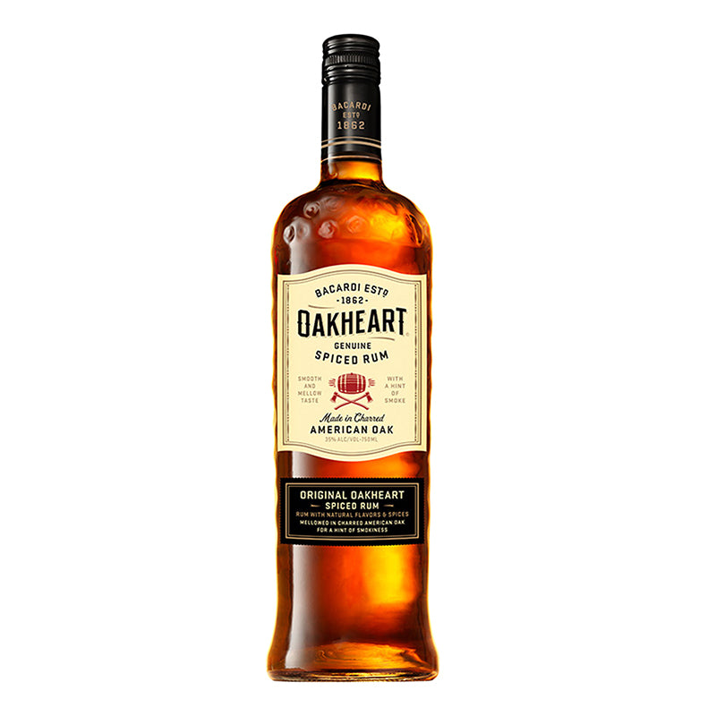 RON SPICED BACARDI OAKHEART 750ML