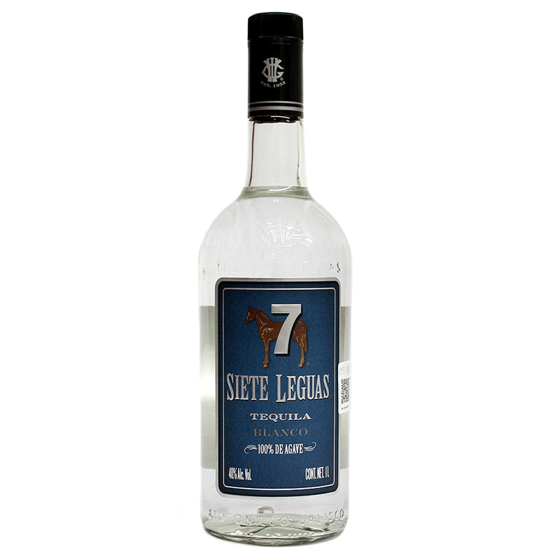 TEQUILA BLANCO 100% 7 LEGUAS 1000ML