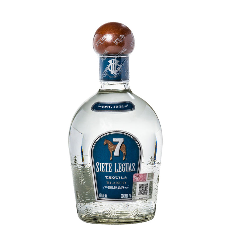 TEQUILA BLANCO 100% 7 LEGUAS 750ML