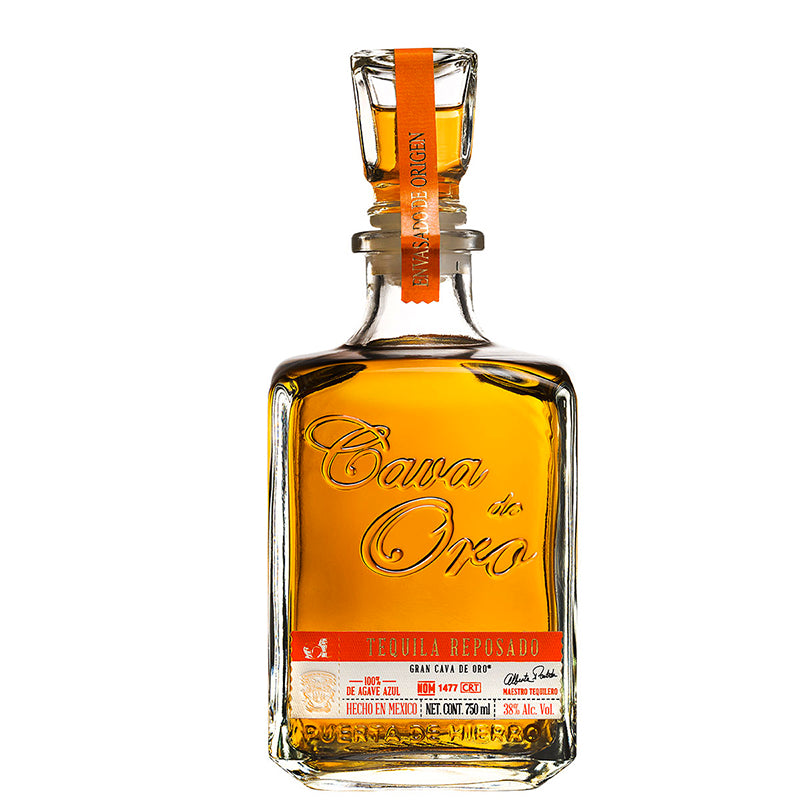 TEQUILA REPOSADO 100% CAVA DE ORO 750ML