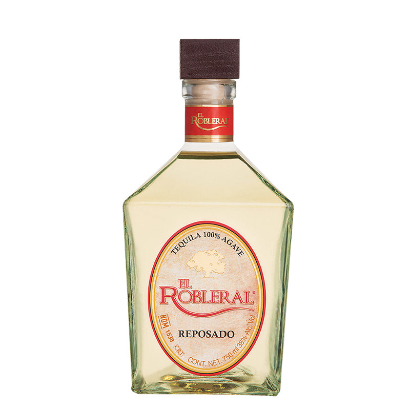 TEQUILA REPOSADO 100% EL ROBLERAL 750ML