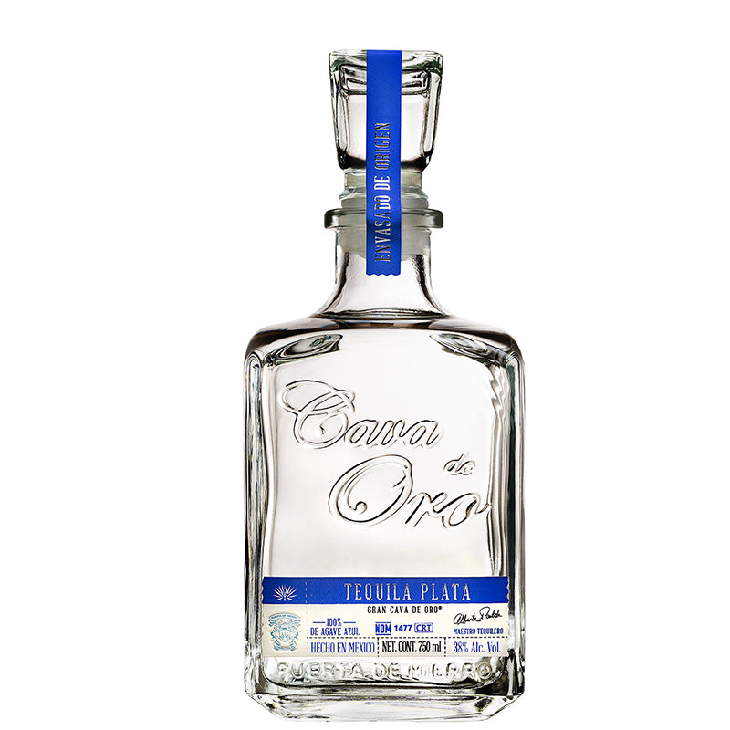 TEQUILA BLANCO 100% CAVA DE ORO 750ML