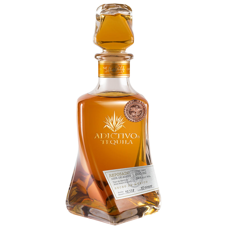 TEQUILA REPOSADO 100% ADICTIVO 750ML