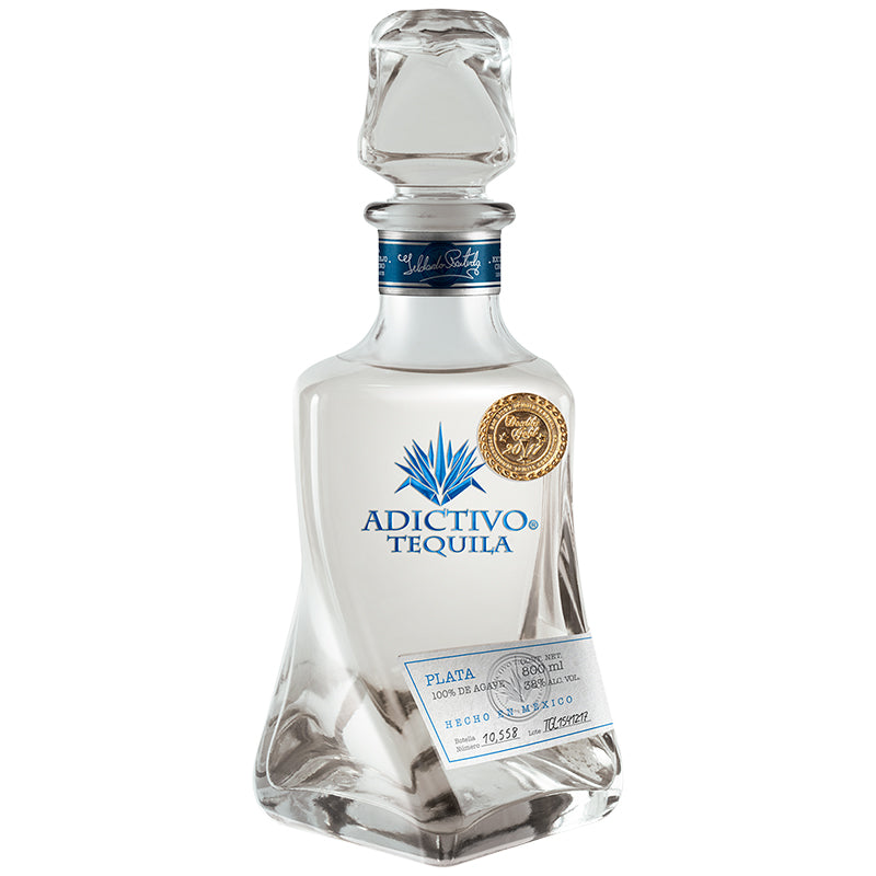 TEQUILA BLANCO 100% ADICTIVO 750ML