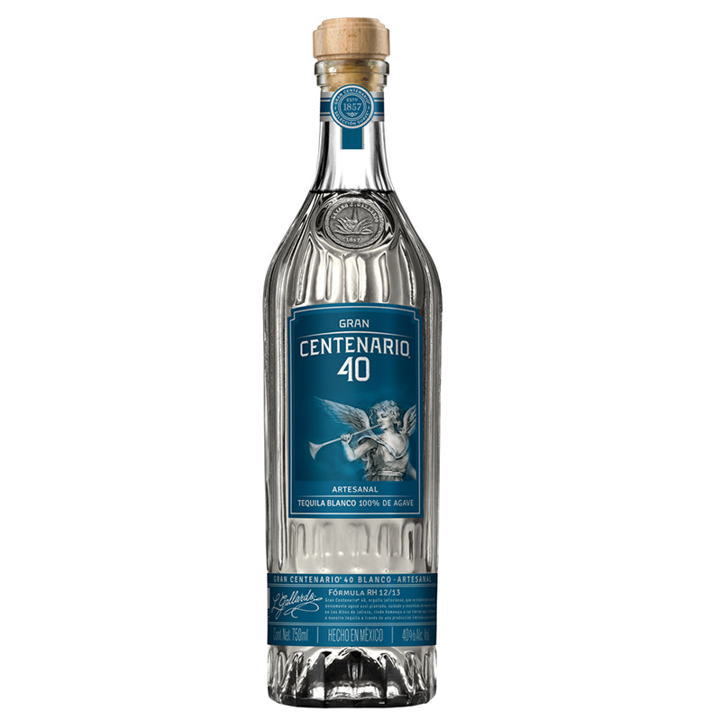 TEQUILA BLANCO 100% GRAN CENTENARIO 40 750ML