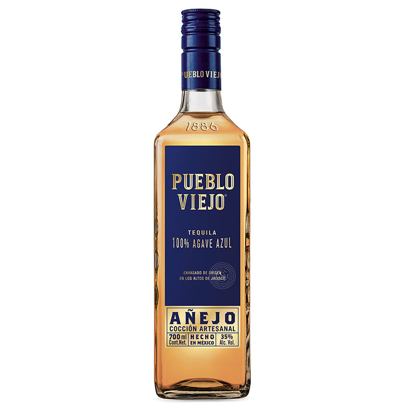 TEQUILA AÑEJO100% PUEBLO VIEJO 950 ML