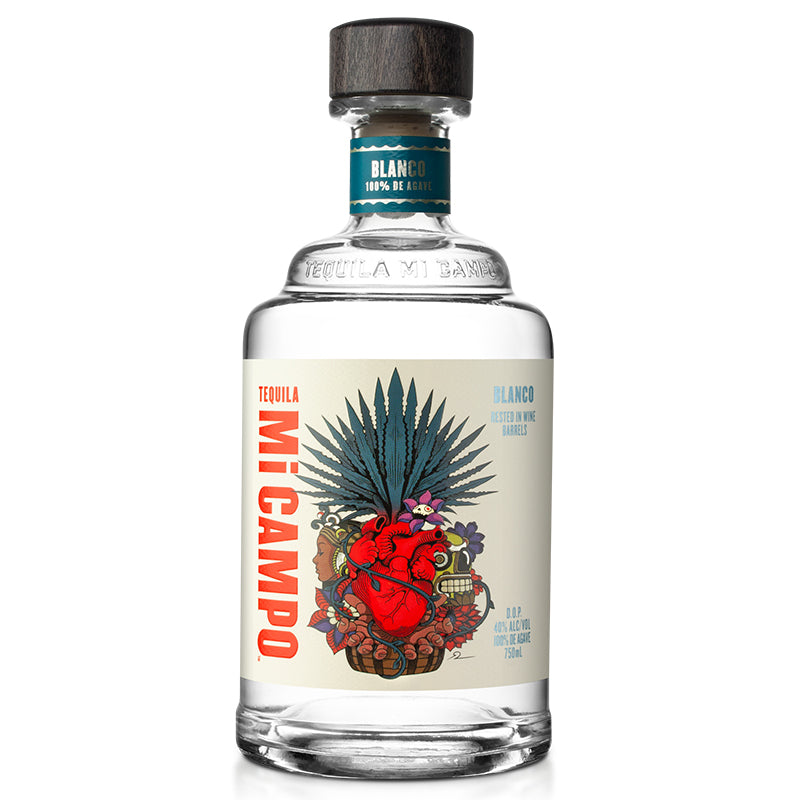 TEQUILA BLANCO 100% MI CAMPO 750ML