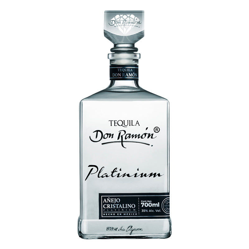 TEQUILA AÑEJO 100% CRISTALINO DON RAMON PLATINIUM 700ML